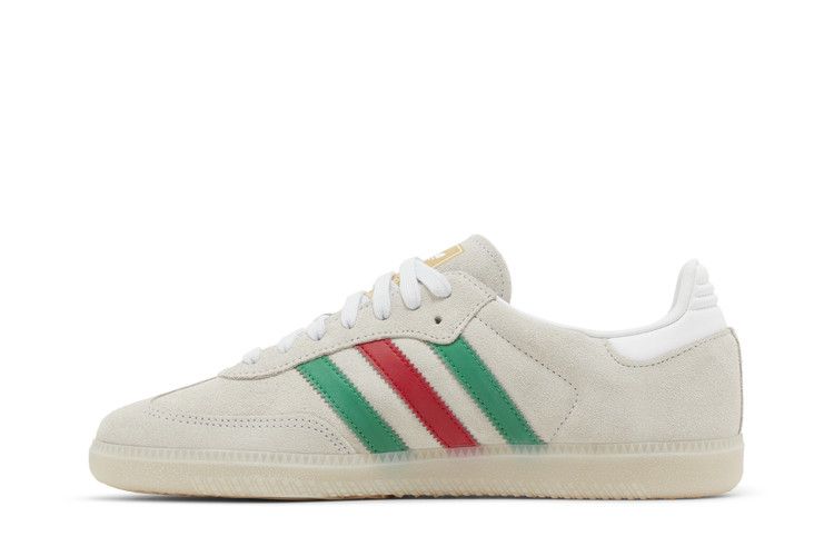 adidas Samba OG 'Crystal White Green Scarlet'