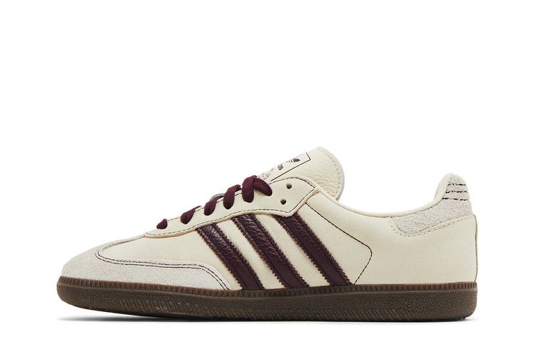 adidas Wmns Samba OG 'Wonder White Maroon'