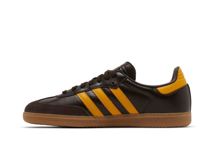 adidas Samba OG 'Dark Brown Yellow'