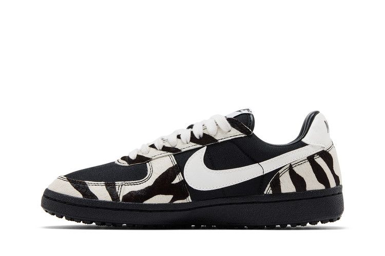 Nike Wmns Field General 'Black Sail Zebra Print'