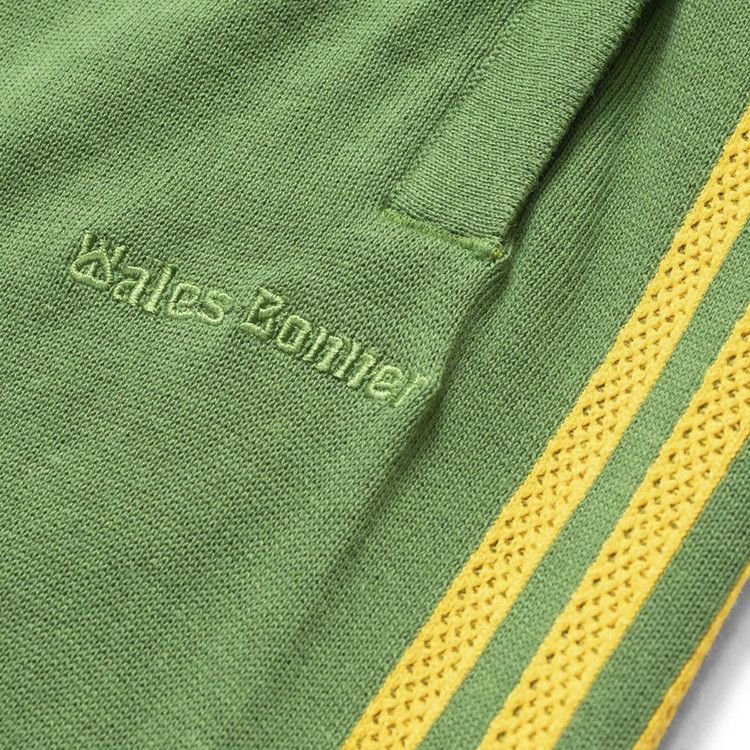 adidas x Wales Bonner New Knit Track Pants 'Gold/Green'