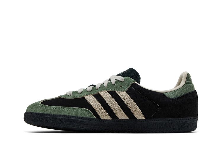 adidas Wmns Samba OG 'Black Silver Green'