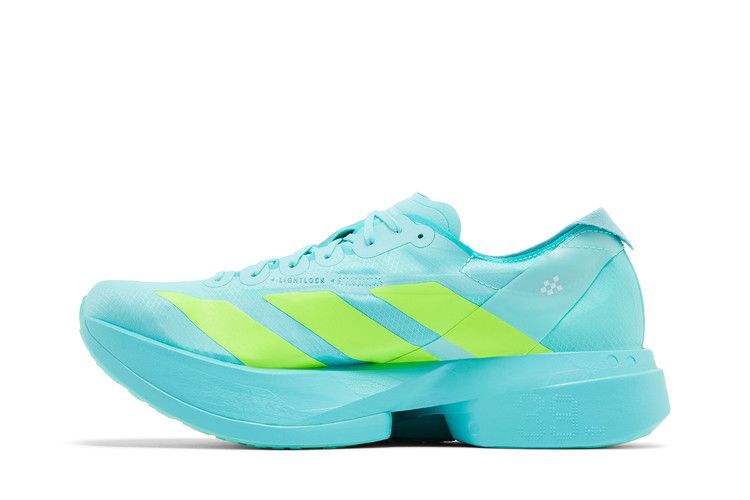 adidas Adizero Adios Pro 4 'Flash Aqua Lucid Lemon'