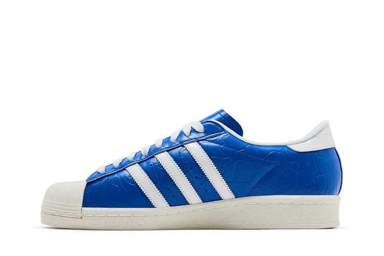 BAPE x adidas Superstar Vintage 'Blue White'
