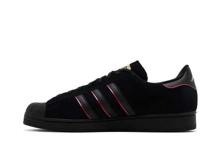 Felipe Gustavo x adidas Superstar ADV 'Black Scarlet'