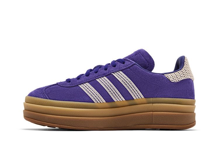 adidas Wmns Gazelle Bold 'Crochet Pack - Collegiate Purple'