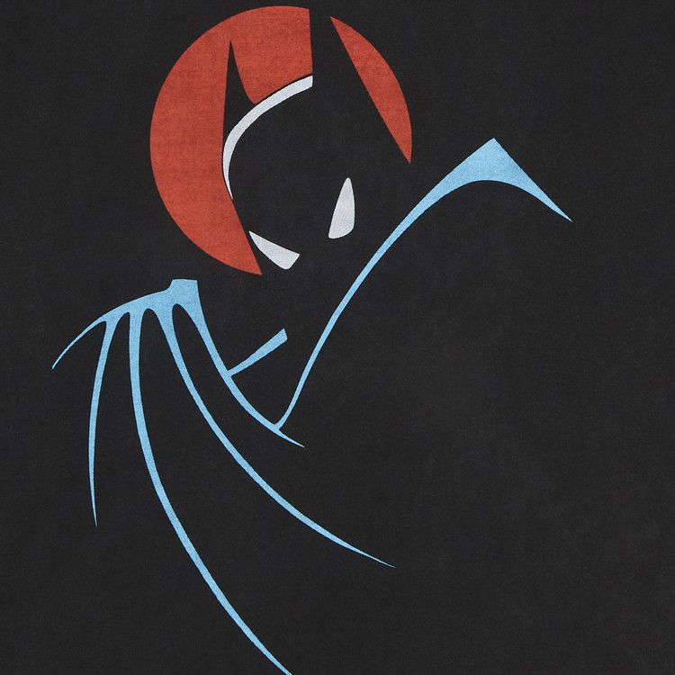 Kith x Batman Animated Vintage Tee 'Black'