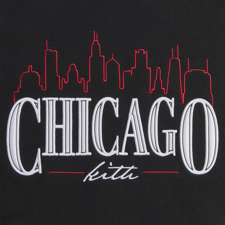 Kith Chicago Nelson Hoodie 'Black'