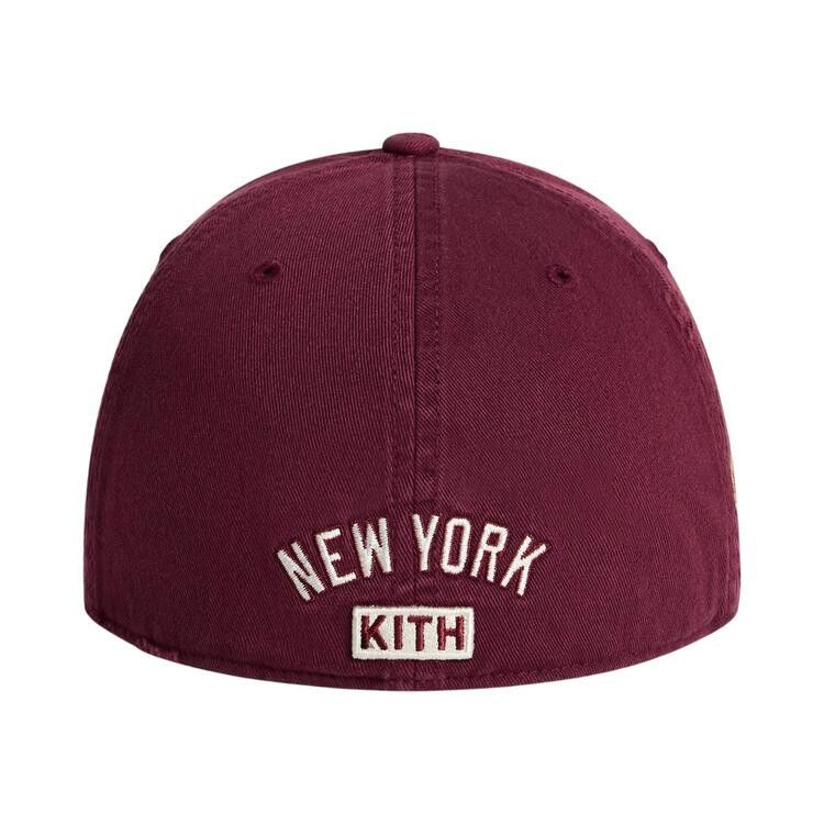 Kith x '47 For The New York Yankees Sun Faded Franchise Ls Cap 'Marquee'