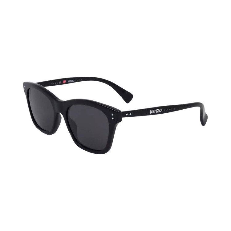 Kenzo Square Sunglasses 'Black/Smoke'