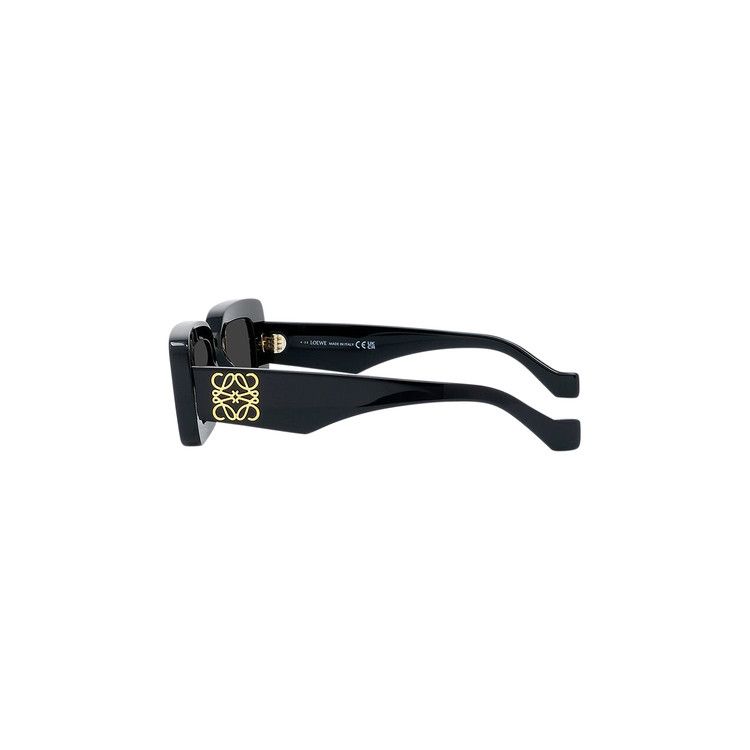 Loewe Chunky Anagram Sunglasses 'Shiny Black/Smoke'