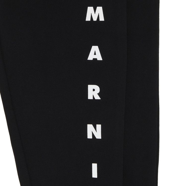 Marni Kids Unbrushed Fleece Sweatpants 'Black'