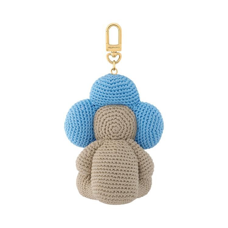 Louis Vuitton My Vivienne Crochet Bag Charm 'Blue'