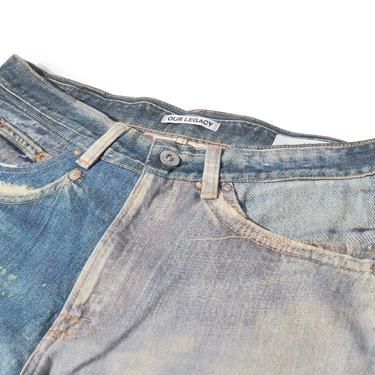 Our Legacy Third Cut Denim 'Digital Blue Print'