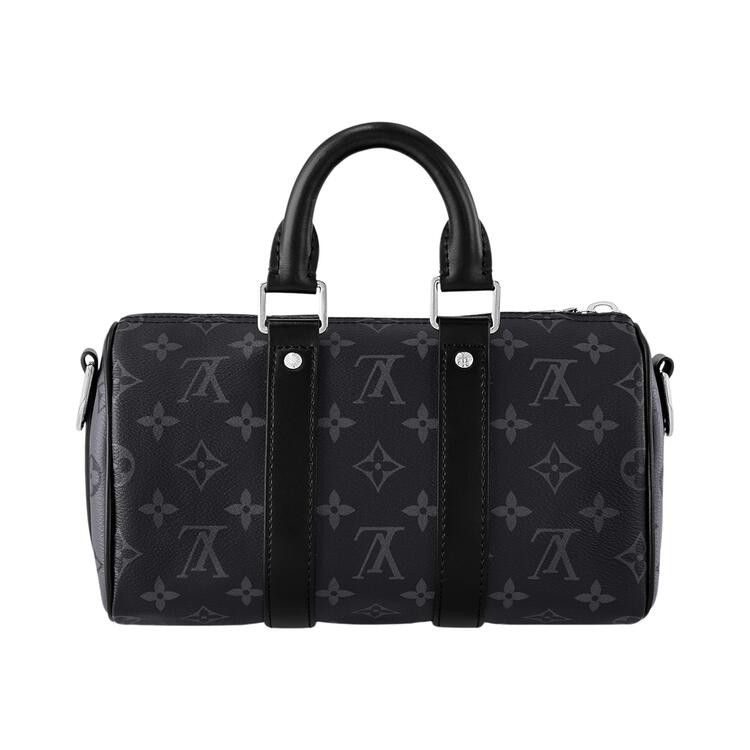 Louis Vuitton Keepall Bandoulière 25 'Monogram Eclipse Reverse Canvas/Black Monogram Eclipse Canvas'