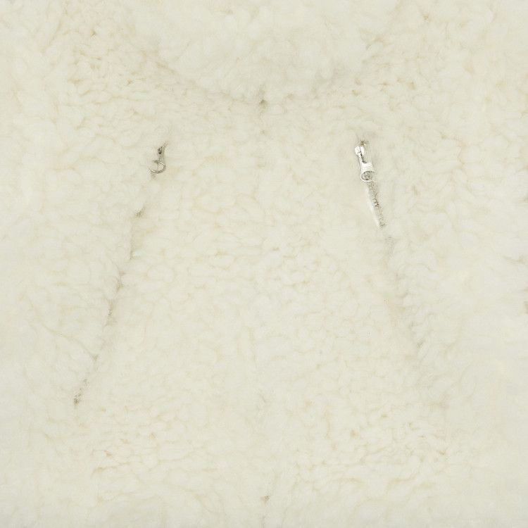 MM6 Maison Margiela Kids Sherpa Jacket 'Off White'