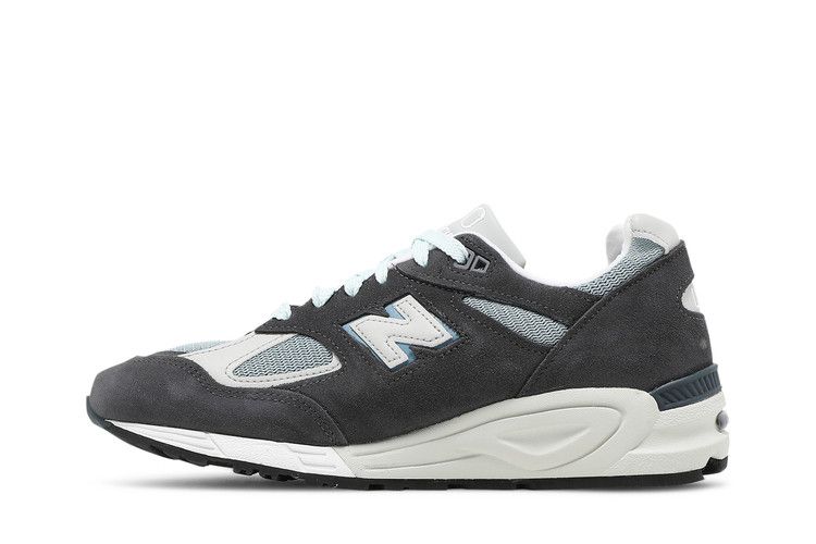 Kith x New Balance 990v2 Made in USA 'Steel Blue'