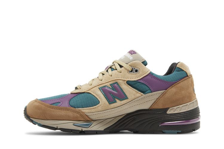 Palace x New Balance 991 Made in England 'Taos Taupe Grape'