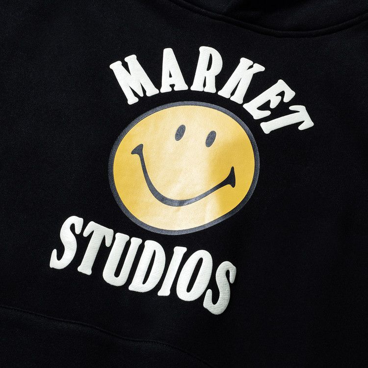 Market Smiley Lockup Hoodie 'Black'
