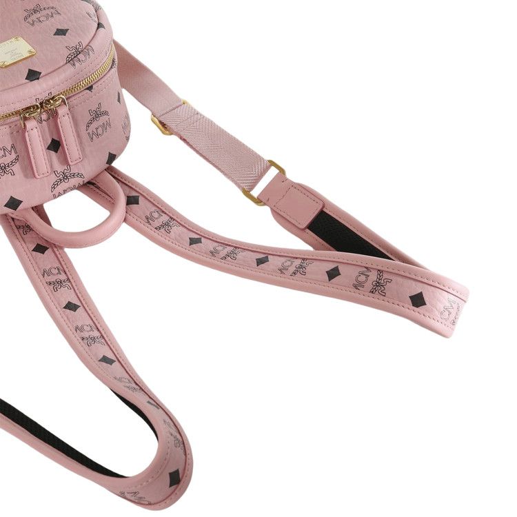 MCM Stark Vi Mini Backpack 'Soft Pink'