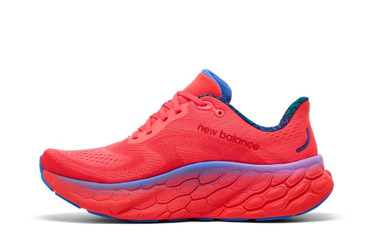 New Balance Fresh Foam X More v4 'Electric Red Bright Lapis'