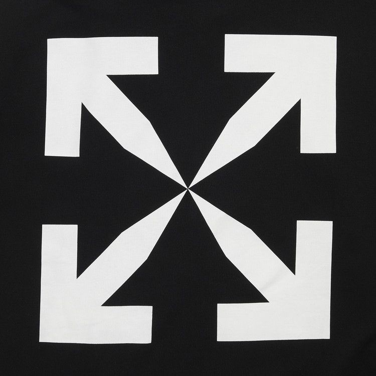 Off-White Diag Arrow Slim Zip Hoodie 'Black/White'