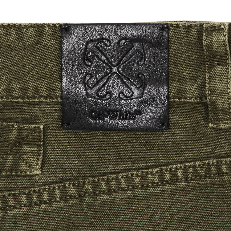 Off-White Relax Carpenter Pants 'Four Leaf'