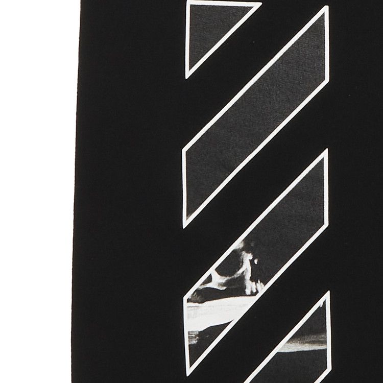 Off-White Caravag Diag Slim Sweatpant 'Black/White'
