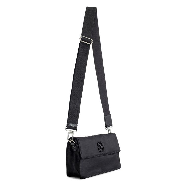 Off-White Soft Jitney 1.4 Messenger Bag 'Black/White'