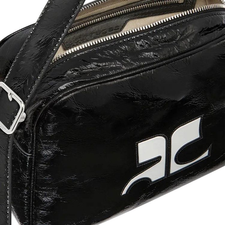 Courrèges Reedition Camera Bag 'Black'