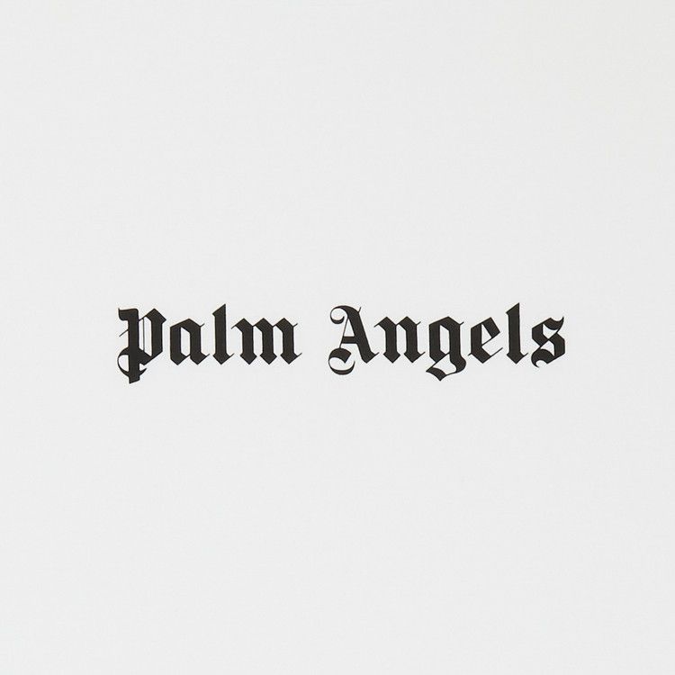Palm Angels Logo Slim Tee 'White'