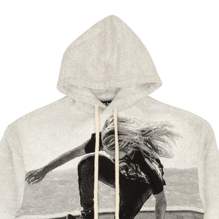 Palm Angels Skater Hooded Sweater 'Grey'