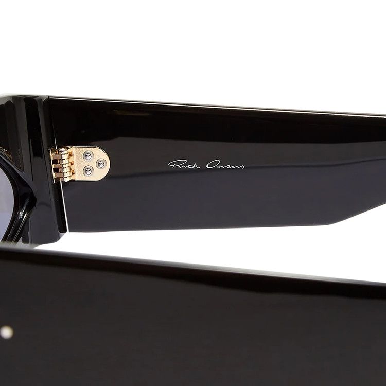 Rick Owens Shield Sunglasses 'Black'