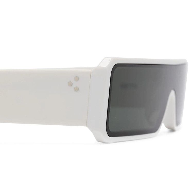 Rick Owens Geth Shades Sunglasses 'Pearl Temple/Forest'