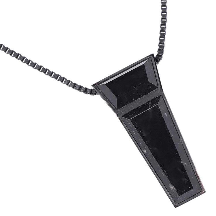 Rick Owens Crystal Trunk Charm 'Brass/Rock Black'