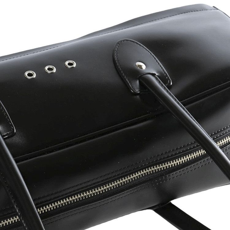 Comme des Garçons Zipped Leather Bag 'Black'