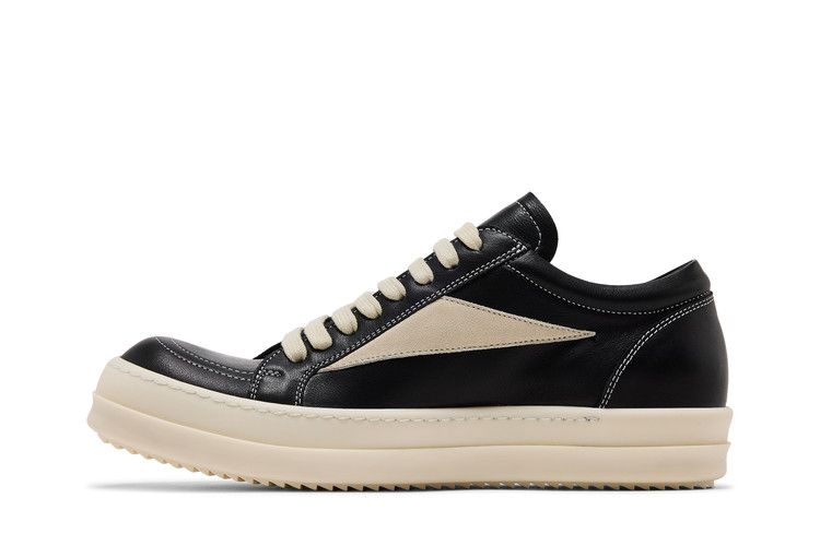 Rick Owens Vintage Sneaker 'Black Milk'