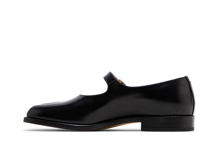 Maison Margiela Wmns Tabi Mary-Jane 'Black Polished Leather'