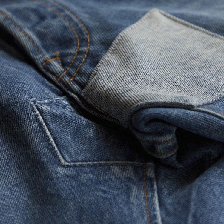 Maison Margiela Slim Repaired Jeans 'Medium Blue'