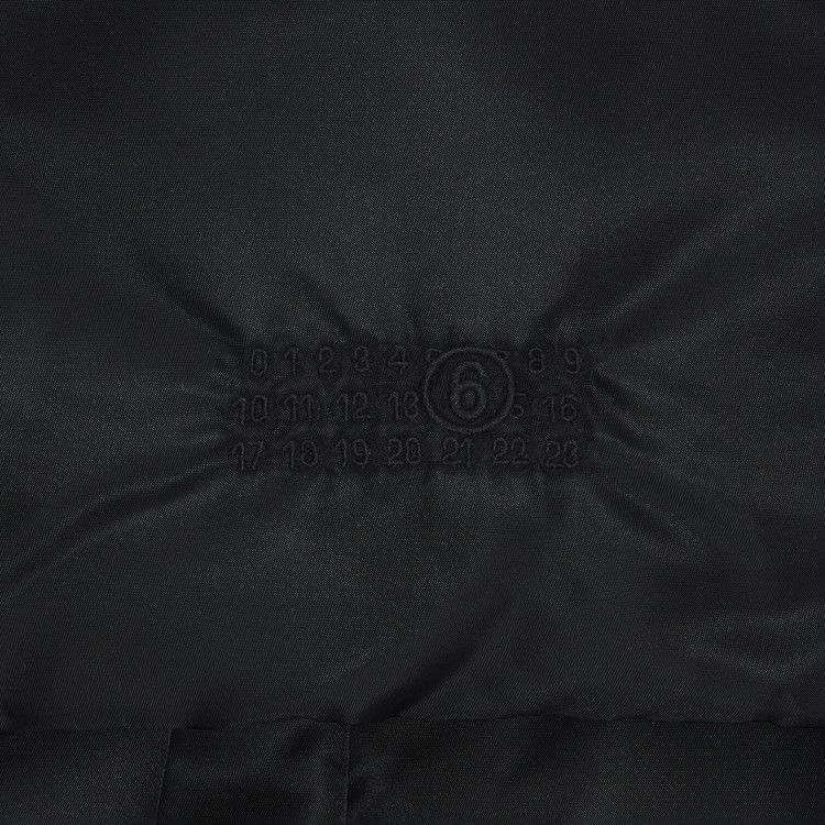 MM6 Maison Margiela Light Pleather Sports Jacket 'Black'