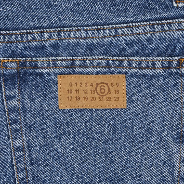 MM6 Maison Margiela 5 Pockets Denim Pants 'Medium Blue'
