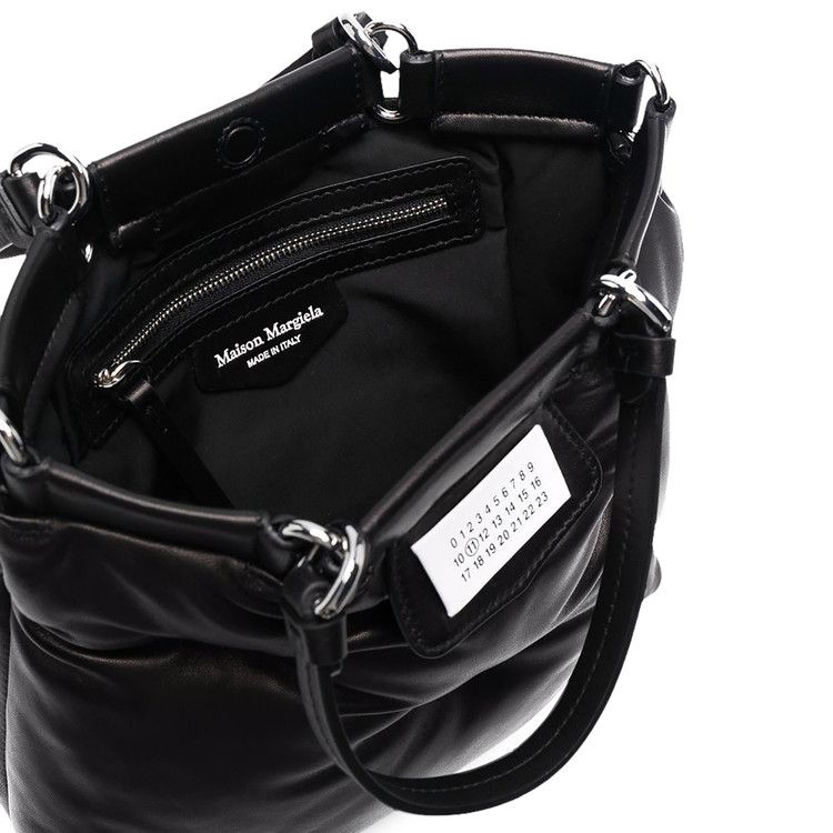 Maison Margiela Glam Slam Top Handle Bag With Crossbody Strap 'Black'