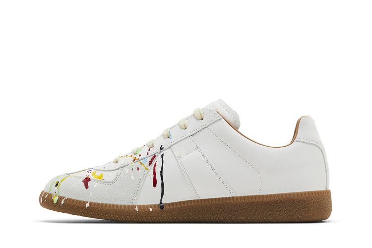 Maison Margiela Replica Low 'Paint Splatter - Grey'