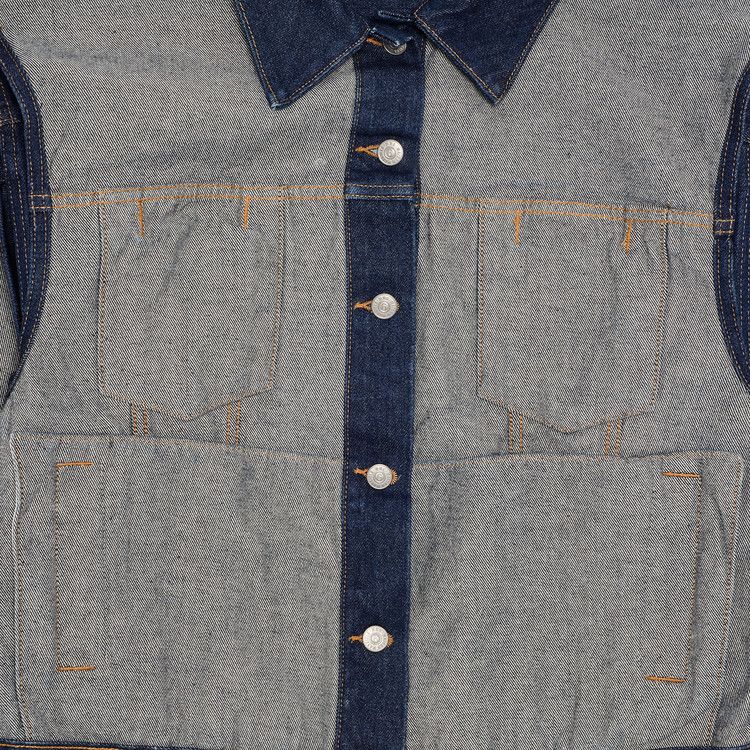 MM6 Maison Margiela Reversed Denim Jacket 'Raw'