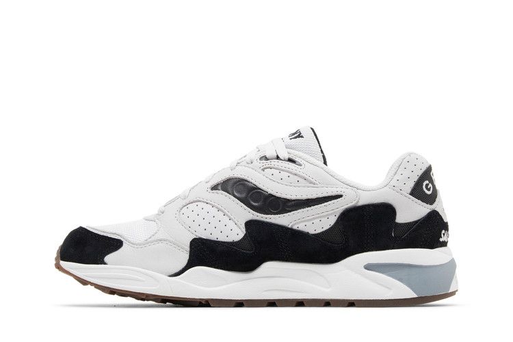 Saucony Grid Shadow 2 'Grey White Black'