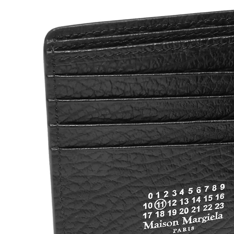 Maison Margiela Embossed Grain Bifold 'Black'