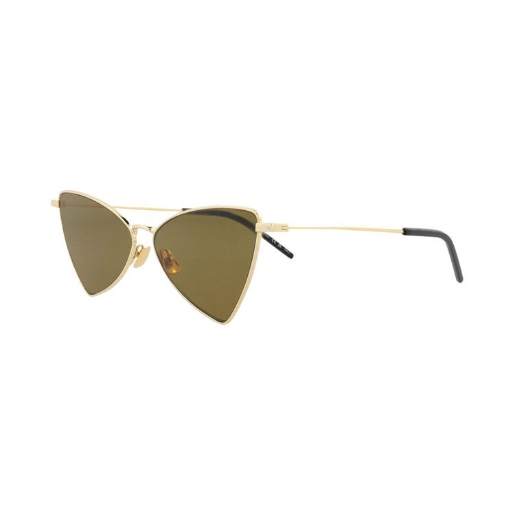 Saint Laurent Cat Eye Sunglasses 'Gold/Brown'