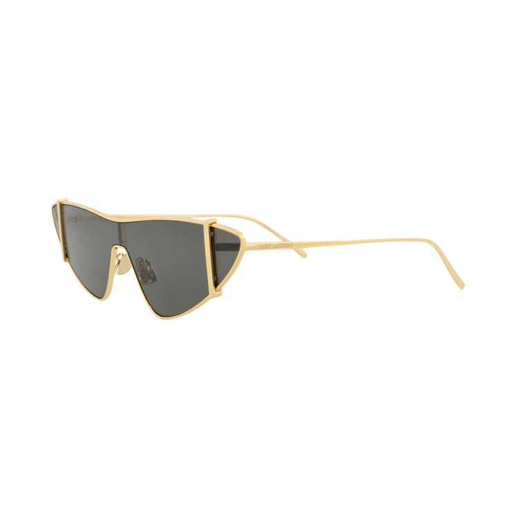 Saint Laurent Cat Eye Sunglasses 'Gold/Grey'