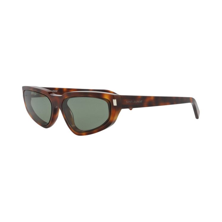Saint Laurent Cat Eye Sunglasses 'Havana/Green'