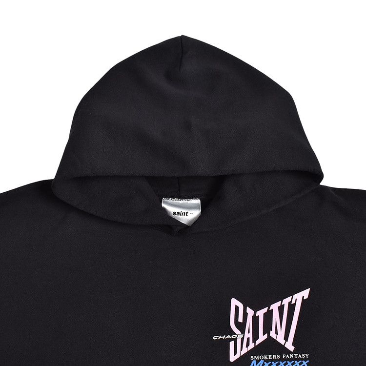SAINT Mxxxxxx Ribbon Saint Hoodie 'Black'